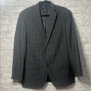 Michael Kors Gray Sport Coat with Notch Lapel